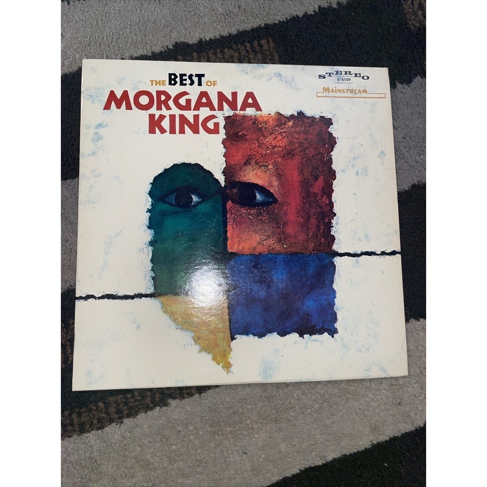 MORGANA KING The Best Of LP MAINSTREAM jazz vocal‎ VG+ Lv 76
